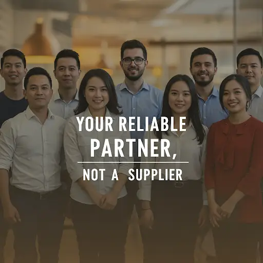 Your Relieable Partner not a Supplier
